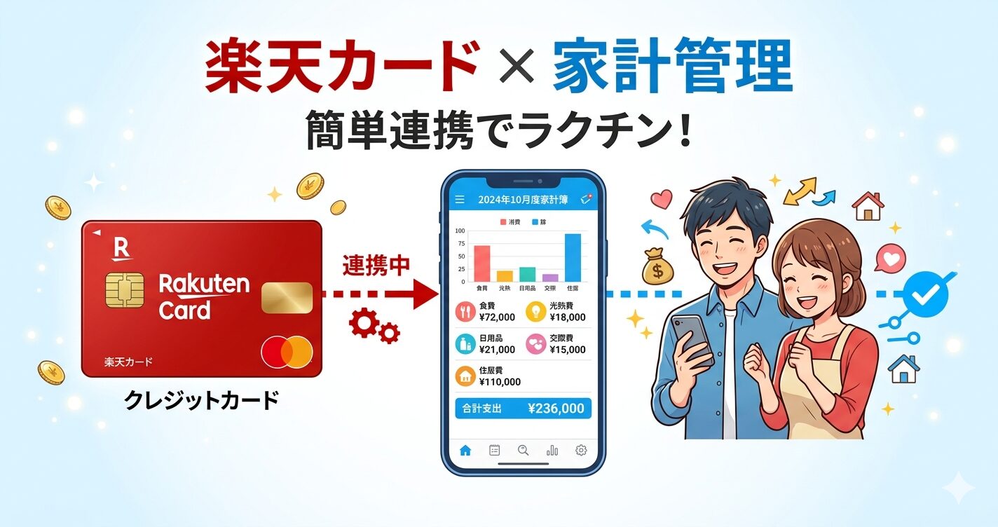 楽天カードとマネーフォワードMEを連携して家計管理を自動化する方法